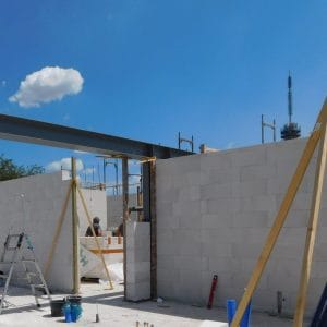 Cellenbetonblokken C4/550 625x250x100mm Benor (pallet)