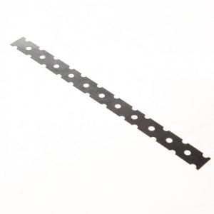 Lijmkoppelstrip RVS 300 mm (250st.)